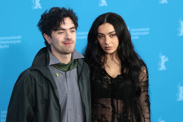 Director Aidan Zamiri and Charli XCX at The Moment Photo Call as part of the 76th Berlinale International Film Festival on 14 02 2026 in Berlin The Moment Photo Call in Berlin with Charli XCX