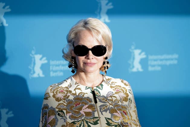 Pamela Anderson at the Rosebush Pruning Photo Call as part of the 76th Berlin International Film Festival on 14 02 2026 in Berlin Pamela Anderson at the Rosebush Pruning Photo Call in Berlin