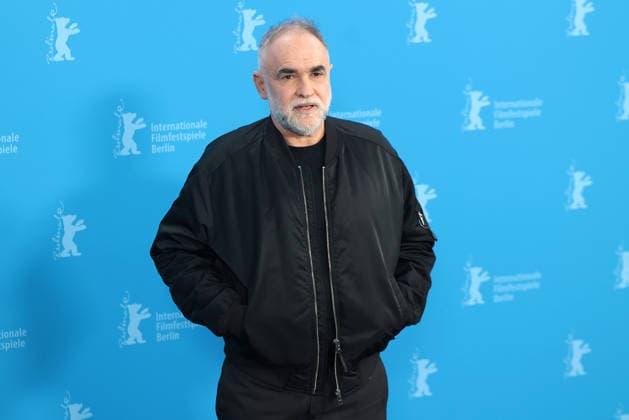 Karim Ainouz at the Rosebush Pruning Photo Call as part of the 76th Berlinale International Film Festival on 14 02 2026 in Berlin Pamela Anderson at the Rosebush Pruning Photo Call in Berlin