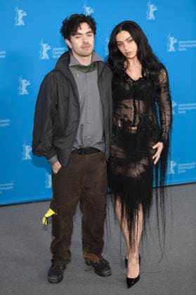 Aidan Zamiri and Charli xcx at the photocall for the movie The Moment at the Berlinale 2026 76 Berlin International Film Festival at the Hotel Grand Hyatt Berlin, 14 02 2026 Foto:xC.xNiehausx xFuturexImagex moment_6206