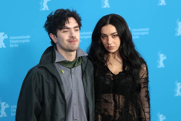 Director Aidan Zamiri and Charli XCX at The Moment Photo Call as part of the 76th Berlinale International Film Festival on 14 02 2026 in Berlin The Moment Photo Call in Berlin with Charli XCX