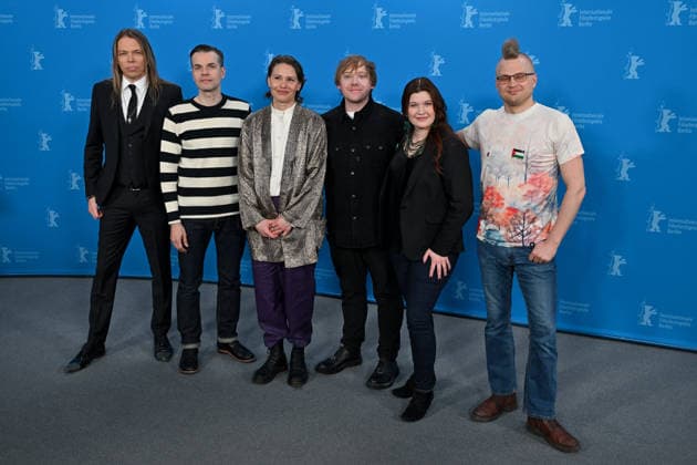 76th Berlin Film Festival Photocall Yon Lapsi Eicca Toppinen, Daniel Kuitunen, Seidi Haarla, Rupert Grint, Hanna Bergholm, Ilja Rautsi attending the photocall of the movie Yon Lapsi during 76th Berlin International Film Festival in Berlin, Germany on 14 February 2026. Photo by Julien Reynaud APS-Medias ABACAPRESS.COM Berlin  Copyright: xReynaudxJulien APS-Medias ABACAx