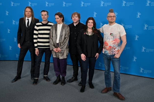 76th Berlin Film Festival Photocall Yon Lapsi Eicca Toppinen, Daniel Kuitunen, Seidi Haarla, Rupert Grint, Hanna Bergholm, Ilja Rautsi attending the photocall of the movie Yon Lapsi during 76th Berlin International Film Festival in Berlin, Germany on 14 February 2026. Photo by Julien Reynaud APS-Medias ABACAPRESS.COM Berlin  Copyright: xReynaudxJulien APS-Medias ABACAx