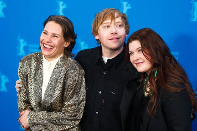 Photocall for Nightborn , Grand Hyatt Berlin, Berlin, Germany Seidi Haarla, Rupert Grint and Hanna Bergholm poses at the Photocall for Nightborn during Berlinale (Berlin Film Festival) at Grand Hyatt Berlin, Berlin, , Germany on 14 February 2026., Credit:Julie Edwards Avalon  Copyright: xJuliexEdwardsx xAvalonx 1075008652