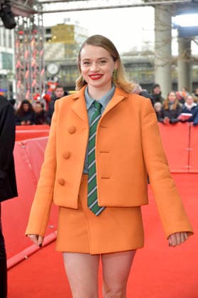 Luna Wedler at the premiere of the feature film Allegro Pastell at the Berlinale 2026 76 Berlin International Film Festival at the Zoo Palast Berlin, 14 02 2026 Foto:xM.xBehrensx xFuturexImagex allegro_6213