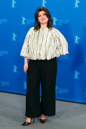 Teodora Ana Mihai at the photocall for the feature film Heysel 85 at the Berlinale 2026 76 Berlin International Film Festival at the Hotel Grand Hyatt Berlin, 14 02 2026 Foto:xJ.xEdwardsx xFuturexImagex heysel_6203