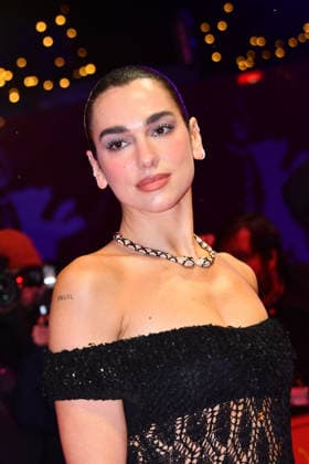 76th Berlinale Berlin International Film Festival Dua Lipa and Callum Turner on the red carpet Berlin Germany 76th Berlinale Berlin International Film Festival ROSEBUSH PRUNING premiere at the 76th Berlinale International Film Festival Dua Lipa Thomas Bohlen Starface 2026 02 14 453070 2026 02 14 Berlin Germany  Copyright: xThomasxBohlenx xStarfacex STAR_453070_020