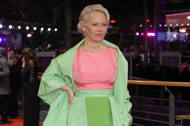 February 14, 2026, Berlin, Germany: Pamela Anderson attends the premiere of Rosebush Pruning during the 76th Berlinale International Film Festival at Berlinalepalast in Berlin, Germany, on 14 February 2026. Photo: Berlin Germany - ZUMAm179 20260214_zep_m179_018 Copyright: xAlecxMichaelx