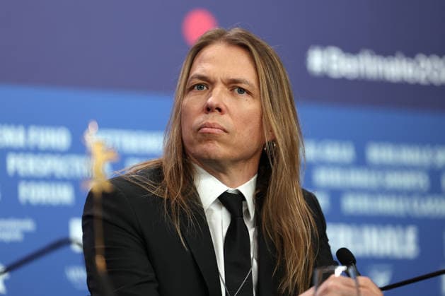 February 14, 2026, Berlin, Brandenburg, Germany: The 76 Berlinale Film Festival is taking place in Berlin from February 12 to 22, 2026. Nightborn film press conference. Eicca Toppinen during the press conference. Berlin Germany  - ZUMAt227 20260214_zip_t227_011 Copyright: xMarinaxTakimotox