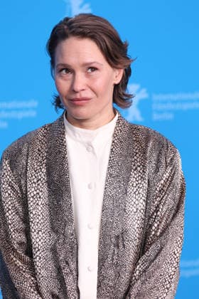 February 14, 2026, Berlin, Germany: Seidi Haarla poses at the photocall of YoÂ¶n Lapsi (Nightborn) during the 76th Berlinale International Film Festival at Hotel Hyatt in Berlin, Germany, on 14 February 2026. Photo: Berlin Germany - ZUMAm179 20260214_zep_m179_028 Copyright: xAlecxMichaelx