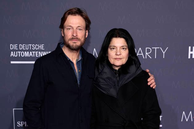 Andreas Pietschmann and Jasmin Tabatabai at the MBB Medienboard Berlinale Party on 14 02 2026 in Berlin Medienboard Berlinale MBB Party 2026 in Berlin