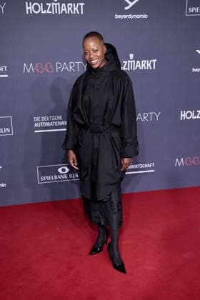 Florence Kasumba at the MBB Medienboard Berlinale Party on February 14, 2026 in Berlin Medienboard Berlinale MBB Party 2026 in Berlin
