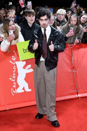 Aidan Zamiri at the premiere of the feature film The Moment at the Berlinale 2026 76 Berlin International Film Festival at the Zoo Palast Berlin, 14 02 2026 Foto:xC.xNiehausx xFuturexImagex moment_6277