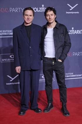 Medienboard Party 2026 Lars Eidinger and guest party of Medienboard Berlin Brandenburg 2026, Holzmarkt Berlin, date 14 02 2026 Copyright: xEventpress Kratschx