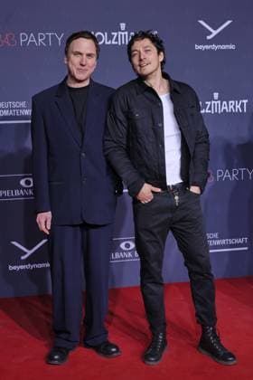 Medienboard Party 2026 Lars Eidinger and guest party of Medienboard Berlin Brandenburg 2026, Holzmarkt Berlin, date 14 02 2026 Copyright: xEventpress Kratschx