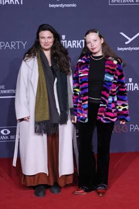Medienboard Party 2026 Mascha Schilinski, Laeni Geiseler Party of Medienboard Berlin Brandenburg 2026, Holzmarkt Berlin, Date 14 02 2026 Copyright: xEventpress Kratschx