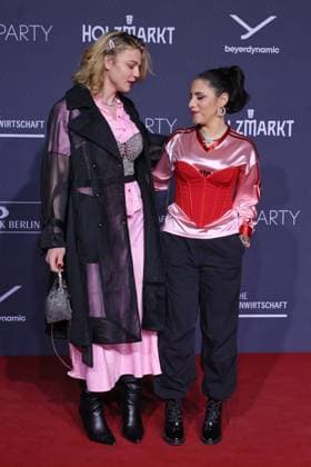Medienboard Party 2026 Thea Ehre, Almila Bagriacik Party of Medienboard Berlin Brandenburg 2026, Holzmarkt Berlin, Date 14 02 2026 Copyright: xEventpress Kratschx