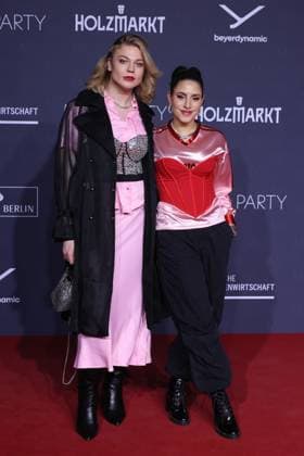 Medienboard Party 2026 Thea Ehre, Almila Bagriacik Party of Medienboard Berlin Brandenburg 2026, Holzmarkt Berlin, Date 14 02 2026 Copyright: xEventpress Kratschx