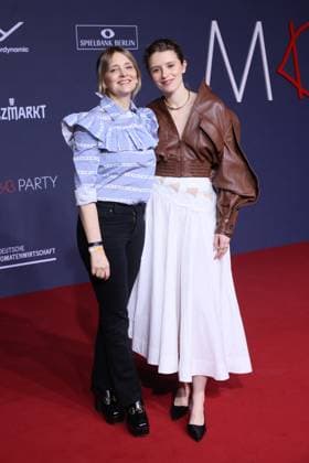 Medienboard Party 2026 Laura Tonke, Katharina Stark Party of Medienboard Berlin Brandenburg 2026, Holzmarkt Berlin, Date 14 02 2026 Copyright: xEventpress Kratschx
