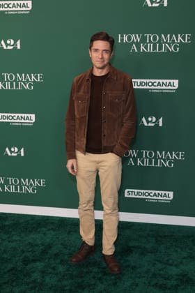 Los Angeles Special Screening Of A24 s How To Make A Killing Topher Grace at the Los Angeles Special Screening Of A24 s How To Make A Killing held at AMC The Grove 14 on February 14, 2026 in Beverly Grove, Los Angeles, California, United States., Credit:Xavier Collin Avalon USA, Los Angeles  Copyright: xXavierxCollinx xAvalonx 1075164198