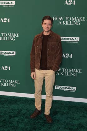 Los Angeles Special Screening Of A24 s How To Make A Killing Topher Grace at the Los Angeles Special Screening Of A24 s How To Make A Killing held at AMC The Grove 14 on February 14, 2026 in Beverly Grove, Los Angeles, California, United States., Credit:Xavier Collin Avalon USA, Los Angeles  Copyright: xXavierxCollinx xAvalonx 1075165106
