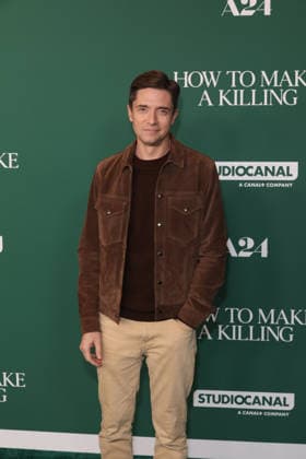 Los Angeles Special Screening Of A24 s How To Make A Killing Topher Grace at the Los Angeles Special Screening Of A24 s How To Make A Killing held at AMC The Grove 14 on February 14, 2026 in Beverly Grove, Los Angeles, California, United States., Credit:Xavier Collin Avalon USA, Los Angeles  Copyright: xXavierxCollinx xAvalonx 1075165112
