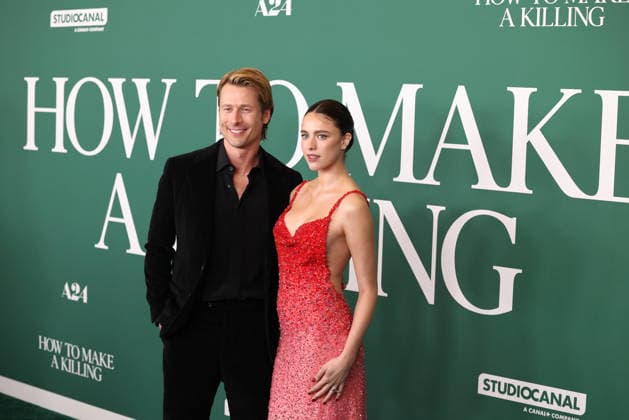 Los Angeles Special Screening Of A24 s How To Make A Killing Glen Powell and Margaret Qualley at the Los Angeles Special Screening Of A24 s How To Make A Killing held at AMC The Grove 14 on February 14, 2026 in Beverly Grove, Los Angeles, California, United States., Credit:Xavier Collin Avalon USA, Los Angeles  Copyright: xXavierxCollinx xAvalonx 1075173264