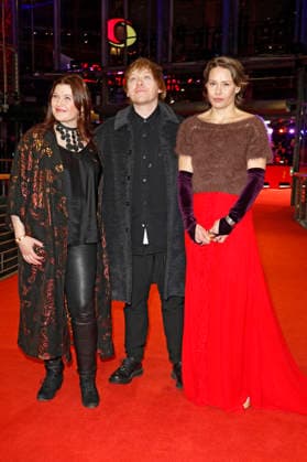 Hanna Bergholm, Rupert Grint and Seidi Haarla at the premiere of the feature film Yön lapsi Nightborn at the Berlinale 2026 76 Berlin International Film Festival in the Berlinale Palast Berlin, 14 02 2026 Foto:xC.xTamckex xFuturexImagex nightborn_6304