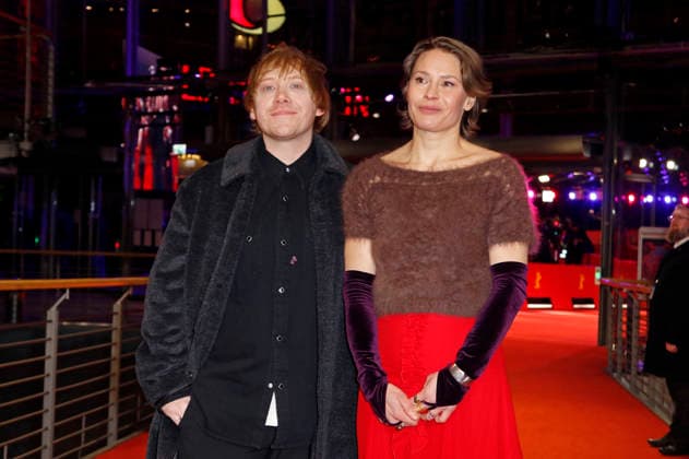 Rupert Grint and Seidi Haarla at the premiere of the feature film Yön lapsi Nightborn at the Berlinale 2026 76 Berlin International Film Festival in the Berlinale Palast Berlin, 14 02 2026 Foto:xC.xTamckex xFuturexImagex nightborn_6306