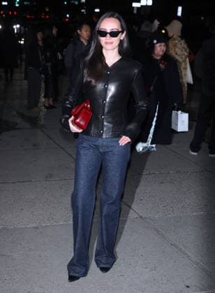 NYFW - Celebs at The Khaite Fashion Show Olivia Perez attends the Khaite show during the New York Fashion Week, NY on February 14, 2026. Photo by Charles Guerin ABACAPRESS.COM New York NY United States  Copyright: xGuerinxCharles ABACAx