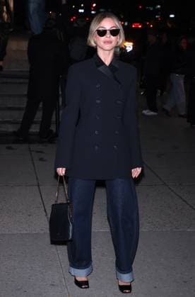 NYFW - Celebs at The Khaite Fashion Show Julianne Hough attends the Khaite show during the New York Fashion Week, NY on February 14, 2026. Photo by Charles Guerin ABACAPRESS.COM New York NY United States  Copyright: xGuerinxCharles ABACAx