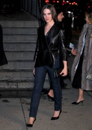 NYFW - Celebs at The Khaite Fashion Show attends the Khaite show during the New York Fashion Week, NY on February 14, 2026. Photo by Charles Guerin ABACAPRESS.COM New York NY United States  Copyright: xGuerinxCharles ABACAx