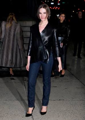 NYFW - Celebs at The Khaite Fashion Show attends the Khaite show during the New York Fashion Week, NY on February 14, 2026. Photo by Charles Guerin ABACAPRESS.COM New York NY United States  Copyright: xGuerinxCharles ABACAx