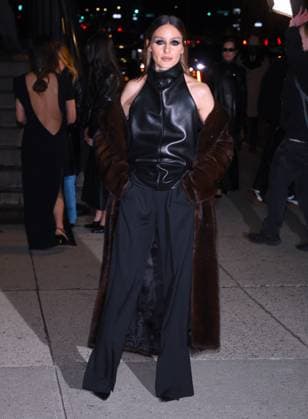 NYFW - Celebs at The Khaite Fashion Show Olivia Palermo attends the Khaite show during the New York Fashion Week, NY on February 14, 2026. Photo by Charles Guerin ABACAPRESS.COM New York NY United States  Copyright: xGuerinxCharles ABACAx