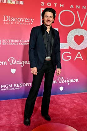 Feb. 14, 2026 - Las Vegas, Nevada, U.S. - Singer Drake Milligan attends the annual Keep Memory Alive Power of Love gala benefit for the Cleveland Clinic Lou Ruvo Center for Brain Health at MGM Grand Garden Arena on February 14, 2026 in Las Vegas, Nevada. Las Vegas USA - ZUMAbk3_ 20260214_zaf_bk3_003 Copyright: xDavidxBeckerx