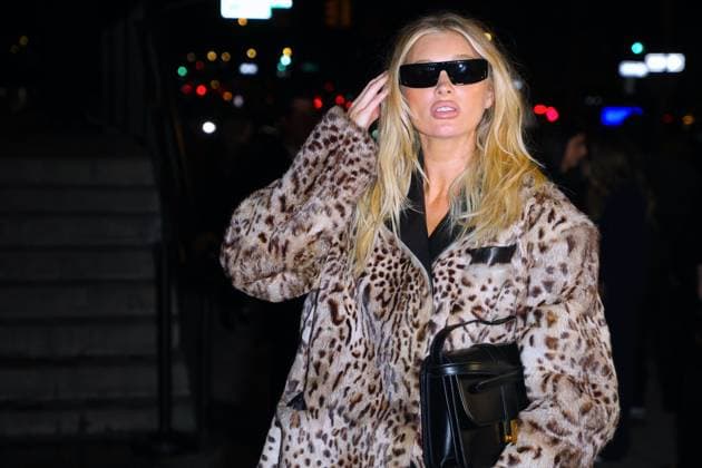 NYFW - Celebs at The Khaite Fashion Show Elsa Hosk attends the Khaite show during the New York Fashion Week, NY on February 14, 2026. Photo by Charles Guerin ABACAPRESS.COM New York NY United States  Copyright: xGuerinxCharles ABACAx