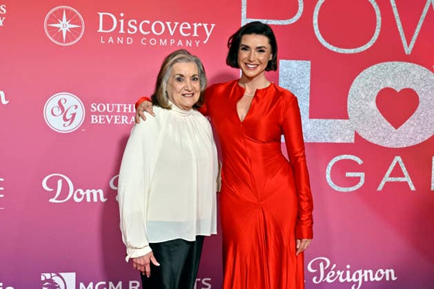 Feb. 14, 2026 - Las Vegas, Nevada, U.S. - Marge Muzzy (L) and television personality Bronwyn Newport attend the annual Keep Memory Alive Power of Love gala benefit for the Cleveland Clinic Lou Ruvo Center for Brain Health at MGM Grand Garden Arena on February 14, 2026 in Las Vegas, Nevada. Las Vegas USA - ZUMAbk3_ 20260214_zaf_bk3_029 Copyright: xDavidxBeckerx