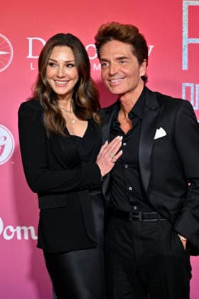 Feb. 14, 2026 - Las Vegas, Nevada, U.S. - Model, actress, TV host Daisy Fuentes (L) and musician Richard Marx attend the annual Keep Memory Alive Power of Love gala benefit for the Cleveland Clinic Lou Ruvo Center for Brain Health at MGM Grand Garden Arena on February 14, 2026 in Las Vegas, Nevada. Las Vegas USA - ZUMAbk3_ 20260214_zaf_bk3_035 Copyright: xDavidxBeckerx