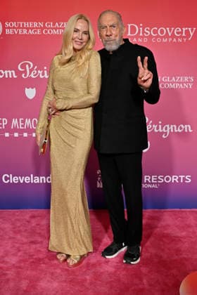 Feb. 14, 2026 - Las Vegas, Nevada, U.S. - Eloise Broady DeJoria (L) and John Paul DeJoria attend the annual Keep Memory Alive Power of Love gala benefit for the Cleveland Clinic Lou Ruvo Center for Brain Health at MGM Grand Garden Arena on February 14, 2026 in Las Vegas, Nevada. Las Vegas USA - ZUMAbk3_ 20260214_zaf_bk3_108 Copyright: xDavidxBeckerx