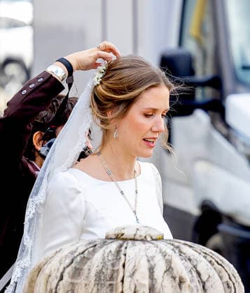 14-02-2026 Portugal Wedding of Princess Leopoldine Eleonore Therese Marie von and zu Liechtenstein and Bruno Walter Pedrosa Joao at the Estrela Basilica in Lisbon, Portugal. Â  Copyright: xPPEx