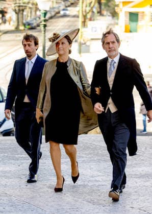 14-02-2026 Portugal Wedding of Princess Leopoldine Eleonore Therese Marie von and zu Liechtenstein and Bruno Walter Pedrosa Joao at the Estrela Basilica in Lisbon, Portugal. Â  Copyright: xPPEx