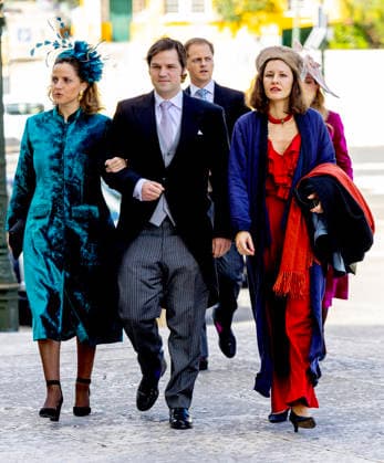 14-02-2026 Portugal Wedding of Princess Leopoldine Eleonore Therese Marie von and zu Liechtenstein and Bruno Walter Pedrosa Joao at the Estrela Basilica in Lisbon, Portugal. Â  Copyright: xPPEx