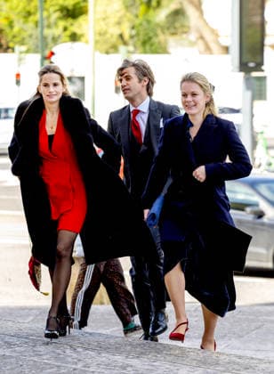 14-02-2026 Portugal Wedding of Princess Leopoldine Eleonore Therese Marie von and zu Liechtenstein and Bruno Walter Pedrosa Joao at the Estrela Basilica in Lisbon, Portugal. Â  Copyright: xPPEx