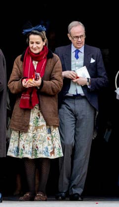 14-02-2026 Portugal Wedding of Princess Leopoldine Eleonore Therese Marie von and zu Liechtenstein and Bruno Walter Pedrosa Joao at the Estrela Basilica in Lisbon, Portugal. Â  Copyright: xPPEx