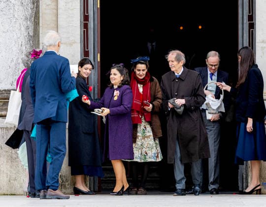 14-02-2026 Portugal Wedding of Princess Leopoldine Eleonore Therese Marie von and zu Liechtenstein and Bruno Walter Pedrosa Joao at the Estrela Basilica in Lisbon, Portugal. Â  Copyright: xPPEx