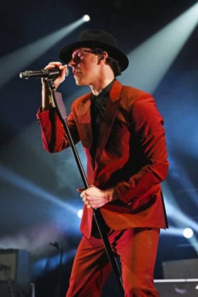 MaxÃ¯mo Park performing at Brixton Academy LONDON, ENGLAND - FEBRUARY 14: Paul Smith of ˜MaxÃ¯mo Park™ performing at Brixton Academy on February 14, 2026 in London, England. CAP MAR MAR Great Britain Copyright: xMartinxHarris CapitalxPicturesx