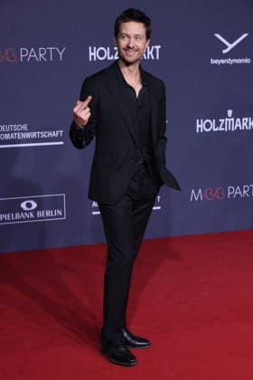 14 02 2026, Tom Schilling at the Medienboard Party 2026, Holzmarkt Berlin, Berlin Berlin