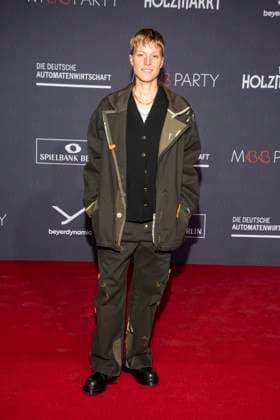 Sylvaine Faligant on the red carpet at the Medienboard Party 2026 at the 76 Berlinale 2026 at Holzmarkt on Saturday February 14, 2026 in Berlin Berlin Germany
