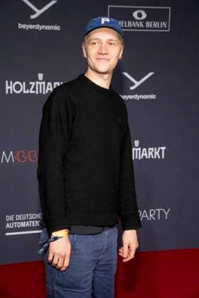 Bruno Aleaxander on the red carpet at the Medienboard Party 2026 at the 76 Berlinale 2026 at Holzmarkt on Saturday February 14, 2026 in Berlin Berlin Germany