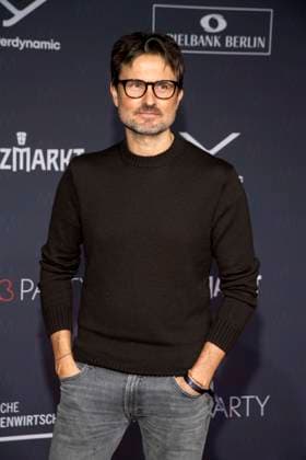 Simon Verhoeven as a guest on the red carpet at the Medienboard Party 2026 at the 76 Berlinale 2026 at Holzmarkt on Saturday February 14, 2026 in Berlin Berlin Germany